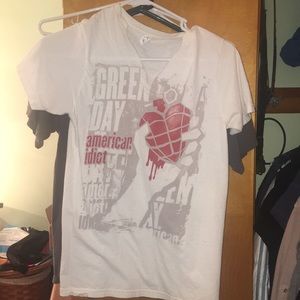 vintage green day t-shirt